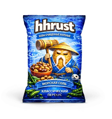 Бобы очищенные жареные соленые
